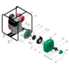 1D0352 | AD 2 130 HF | Bomba Autocebante Hierro | BARNES | Motor Diesel Hi-Force - Imagen 3