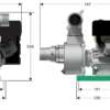 1D0281 | AAG 3 65 HF | Bomba Autocebante Aluminio | BARNES | Motor Gasolina Hi-Force - Imagen 3