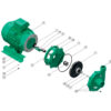 1E0554 | QE 1.5 60 | Bomba Barnes | Alta Presión | Hierro | Motor Eléctrico - Imagen 3