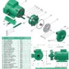 1E0669 | HE 1.5 75-1  | Bomba Barnes | Alta Presión | Hierro | Motor Eléctrico - Imagen 4