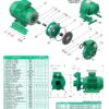 1E0662 | HE 3 100-1| Bomba Barnes | Alta Presión | Hierro | Motor Eléctrico - Imagen 3