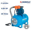 3-1-99 PKm60 | Sistemas de Presión Hydrofresh Pedrollo | Electrobomba Periférica  | Tanques de Diafragma - Horizontal | 20 Lts - Imagen 2
