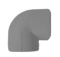 Codo 90° | fusion socket |  16mm - 1/4"