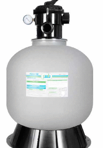 FPD16T	FILTRO DE ARENA PARA PISCINA CONSTRUIDO EN PLÁSTICO REFORZADO MARCA PANDA DE 16" PARA UN FLUJO MÁXIMO DE 35 GPM