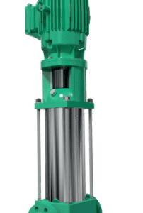 Bomba Multietapas vertical en acero inoxidable, Succión 3″, Descarga 3", Etapas 12, Potencia (hp) 25, Fases 3, Voltaje 220/440