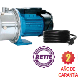 FIX05E	MOTOBOMBA CENTRIFUGA TIPO JET AQUA PAK SERIE FIX, 25 LPM, 1 ETAPAS, 1/2 HP, 1 FASE, 115 VOLTS