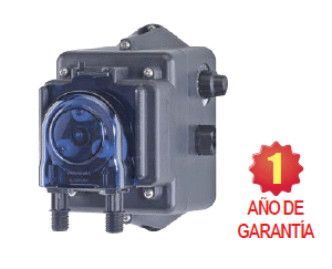 E10VXBA1S	BOMBA DOSIFICADORA PERISTÁLTICA SERIE ECON VX CON CONTROL AJUSTABLE DE 12-14 GAL/DÍA Y TUBO DE SANTOPRENE PARA 25 PSI
