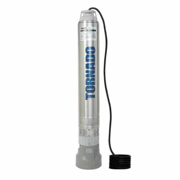 KIN58-6/1115 | Bomba Tornado Serie Kin | Motobomba Sumergible 4" | Acero Inoxidable | Monofásica