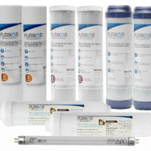 KIT12-ROUFUV	KIT DE MANTENIMIENTO DE 12 MESES PURIKOR PARA MODELOS PKRO400-6UVP, PKRO100-6UVPM, PKUF-6UV