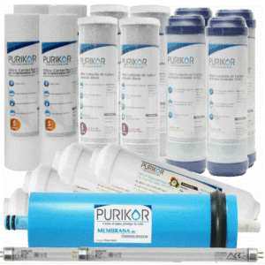 KIT24-RO100UV	KIT DE MANTENIMIENTO DE 24 MESES PURIKOR PARA MODELO PKRO100-6UVPM