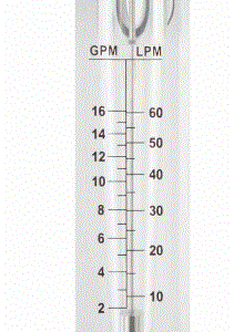 METRO16A1	FLUJÓMETRO INDUSTRIAL, SERIE METRO, PURIKOR, PARA MEDIR EL CAUDAL DE LÍQUIDOS Y GASES, 2 A 16 GPM