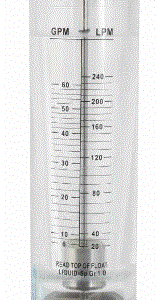 METRO60B1.5	FLUJÓMETRO INDUSTRIAL, SERIE METRO, PURIKOR, PARA MEDIR EL CAUDAL DE LÍQUIDOS Y GASES, 6 A 60 GPM
