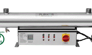 PKUV-40-RAV-PH	SISTEMA DE DESINFECCIÓN PARA 40 GPM SERIE PLATINUM MARCA PURIKOR CON 2 LUZ UV DE 75 WATTS EN 120/240 VOLTS