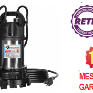 SIGMA350A	MOTOBOMBA SUMERGIBLE PARA EFLUENTES, AQUA PAK, SERIE SIGMA, DESCARGA 2", SÓLIDOS 14 MM, 1 HP, 1 FASE, 115 VOLTS