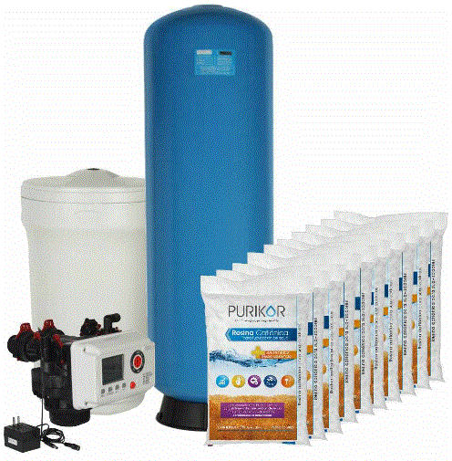 SOFT48D-10 KIT EQUIPO SUAVIZADOR NO ENSAMBLADO PURIKOR,10FT³