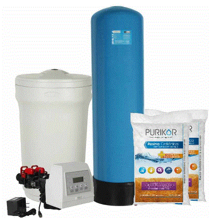 SOFT27D-2 KIT EQUIPO SUAVIZADOR NO ENSAMBLADO PURIKOR,2FT³,