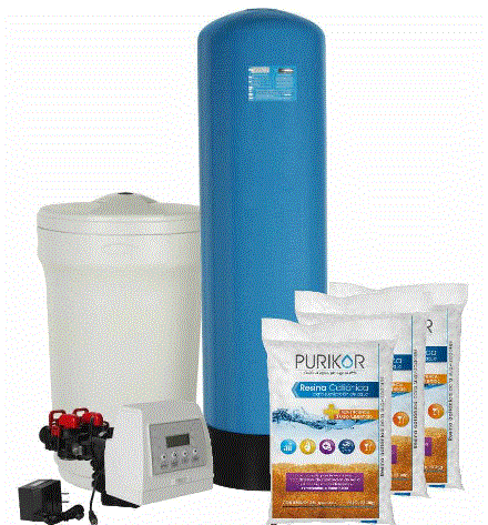 SOFT27D-2.5 KIT EQUIPO SUAVIZADOR NO ENSAMBLADO PURIKOR,2.5FT³,