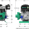 1B0293 | GD 2B 220-HF-E | Bomba GS Hierro | BARNES | Motor Diesel Hi-Force - Imagen 3