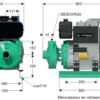 1B0500 | GD 1.5D 280-LD-E | Bomba GS Hierro | BARNES | Motor Diesel Lombardini - Imagen 3