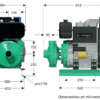 1B0639 | GD 2C 280-LD-E | Bomba GS Hierro | BARNES | Motor Diesel Lombardini - Imagen 3
