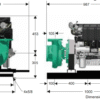 1B0736 | GD 2.5C 330-LD | Bomba GS Hierro | BARNES | Motor Diesel Lombardini - Imagen 3