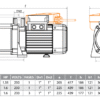 70080014 | MH905 1.4 2 | Bomba Multietapas Horizontal | Barmesa Pumps - Imagen 3
