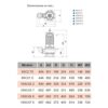 100C45.5 | ELECTROBOMBA SUMERGIBLE PARA AGUAS RESIDUALES (CORTADORA) IMPULSOR CON CUCHILLA | TSURUMI PUMP | 7.5HP - Imagen 3