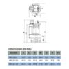 KRS2-100 | ELECTROBOMBA SUMERGIBLE CON AGITADOR - ALTOS CONTENIDOS DE LODOS | TSURUMI PUMP | 8HP - Imagen 3