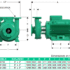 GE 3H 750 | 1B0144 | Bomba centrífuga GS | BARNES | Hierro | Trifásica | Motor eléctrico 3.600 rpm - Imagen 3