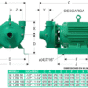 GE 1.25B 75 | 1B0216 | Bomba centrífuga GS | BARNES | Hierro | Trifásica | Motor eléctrico 3.600 rpm - Imagen 3