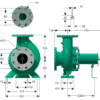 1k0422 | BOMBA IU 100x080x315 | Bomba IU Acople Universal | Hierro | BARNES | 1800RPM - Imagen 3