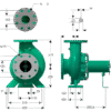 1k0425 | BOMBA IU 125x100x315 | Bomba IU Acople Universal | Hierro | BARNES | 1800RPM - Imagen 3