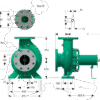 1k0426 | BOMBA IU 125x100x400 | Bomba IU Acople Universal | Hierro | BARNES | 1800RPM - Imagen 3