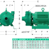 GE 1B 20 | 1B0205 | Bomba centrífuga GS | BARNES | Hierro | Trifásica | Motor eléctrico 3.600 rpm - Imagen 3