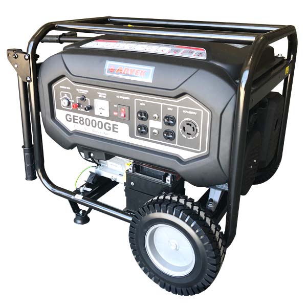 Generador eléctrico Gasolina | ARVEK | 110V/220V | Ref GE 8000GE