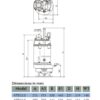KTD 33.0 | ELECTROBOMBA SUMERGIBLE CON AGITADOR - ALTOS CONTENIDOS DE LODOS | TSURUMI PUMP | 4HP - Imagen 3