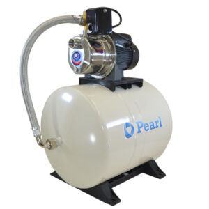 Equipo Aquapres | Bomba Jet Acero Inox | PEARL | 0.7 HP | 110V/220V | Ref JSP 07F16S | Horizontal | Vol 100 L