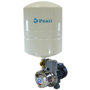 Equipo Aquapres | Bomba Jet Acero Inox | PEARL | 0.7 HP | 110V/220V | Ref JSP 07F16S | Esférico | Vol 18 L