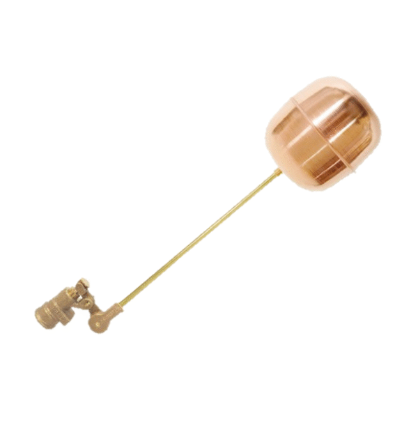 HKVF050NA | FLOTADORA EN BRONCE ROSCA HEMBRA COMPLETA - BOLA COBRE | HELBERT | 2"