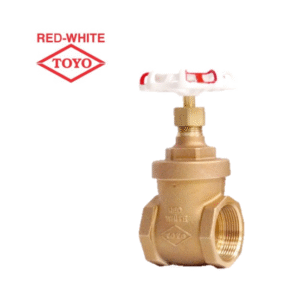CARW009 | VÁLVULA DE COMPUERTA EN BRONCE (TIPO PESADO) | TOYO RED WHITE | 3/8"
