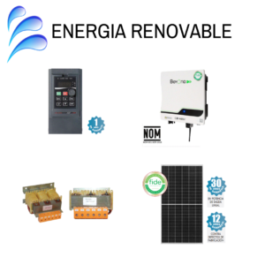 Equipos de energía renovable