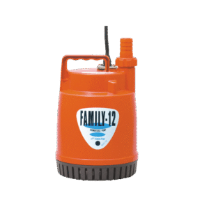 FAMILY12 | ELECTROBOMBA SUMERGIBLE PORTÁTIL PARA DRENAJE DE AGUAS LLUVIAS | TSURUMI | 0.3HP